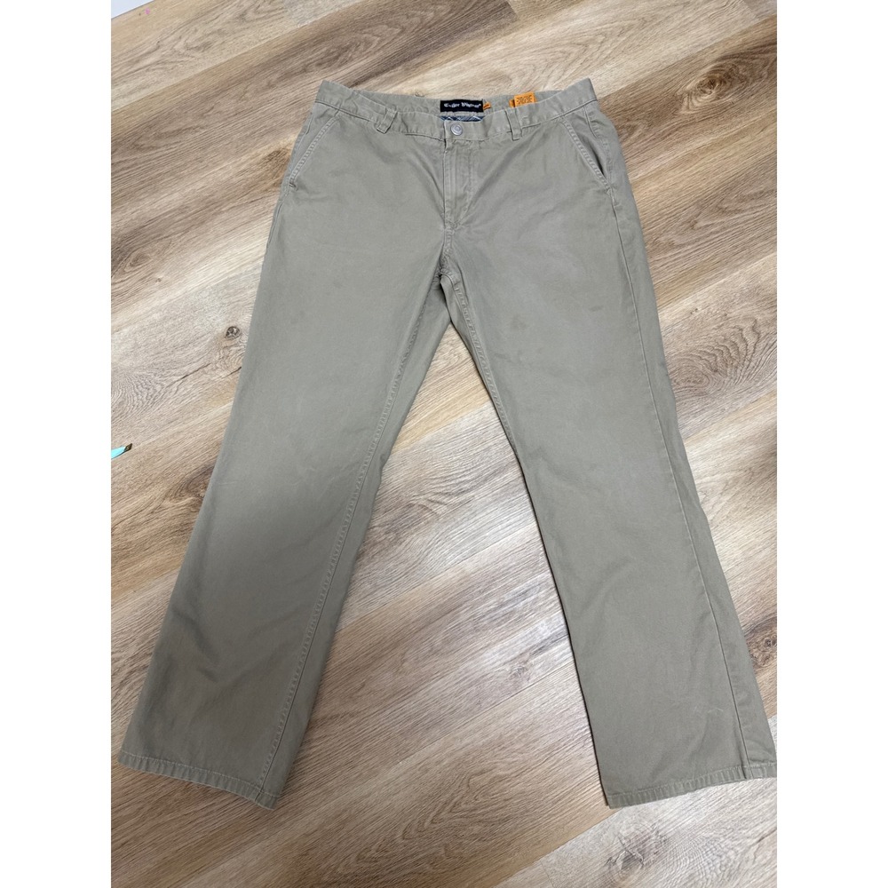 Tailor Vintage (Khaki) Straight Fit Chino Pants Mens 36/32